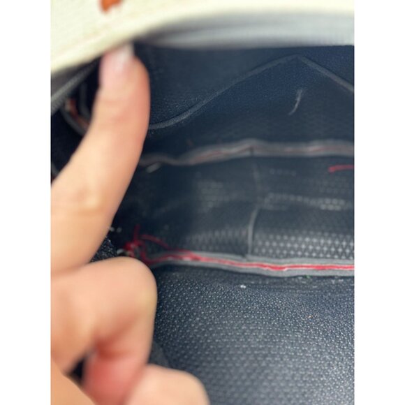 Handmade Guatemala Embroidered Mini Backpack Suede & Woven Fabric Material - Picture 7 of 9